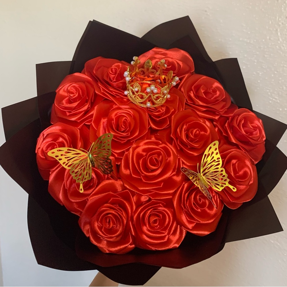 Fifteen eternal roses (Red) Bouquet